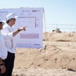 SUPERVISÓ GOBERNADOR URBANIZACIÓN DE PUERTO DE MATAMOROS
