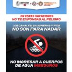 Exhorta Gobierno de Reynosa a evitar introducirse en cuerpos de agua no vigilados