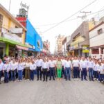 Acompañó la senadora Maki Ortiz a 20 mil trabajadores de Reynosa en su desfile del 1 de Mayo
