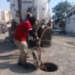 Atendió COMAPA reporte sanitario en fraccionamiento Los Caracoles
