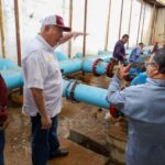 Supervisa Gerente General de COMAPA atención a reparación de fuga en planta Pastor Lozano