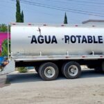 Abastece COMAPA de Reynosa con camiones cisterna a colonias del Sector Granjas