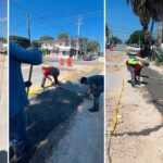 Concluye COMAPA Reynosa rehabilitación sanitaria en colonia Las Cumbres