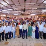 Celebró el Alcalde Carlos Peña Ortiz junto a la Senadora Maki Esther Ortiz Domínguez festejo del «Día del Maestro 2026» ante miles de docentes