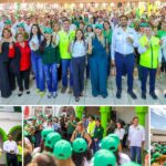 Inauguró Karen Castrejón, líder nacional del Partido Verde la Casa de Atención Ciudadana de Maki Ortiz