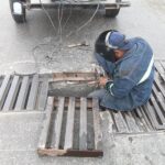 Reforzó Servicios Públicos de Reynosa limpieza y reparación de rejillas pluviales