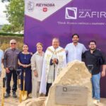 Colocó Carlos Peña Ortiz primera piedra del centro comercial Distrito Zafiro en Reynosa