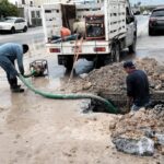 Reparó COMAPA fugas de agua potable en distintos sectores de la ciudad