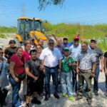 Anuncia el Arqui Eduardo López Arias arranque de trabajos de rehabilitación vial en la colonia Loma Blanca