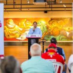 Destacó Carlos Peña Ortiz en conferencia, logros en deporte y trabajo de la COMAPA
