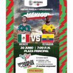 Imparables en la Cancha, disfruta en pantalla gigante el juego de México contra Ecuador