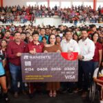ENTREGA ALCALDESA CARMEN LILIA CANTUROSAS MÁS 400 BECAS DEPORTIVAS A NIÑOS Y JÓVENES ATLETAS