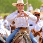 FORTALECE CARMEN LILIA CANTUROSAS LAZOS DE HERMANDAD CON NUEVA CIUDAD GUERRERO; SE UNE A TRADICIONAL CABALGATA DE SAN JUAN