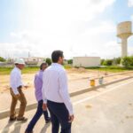 Supervisó Carlos Peña Ortiz rehabilitación del bordo de contención del Canal Rodhe