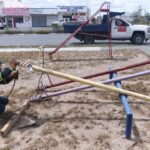 Rehabilitó Gobierno Municipal de Carlos Peña Ortiz juegos infantiles en Hacienda del Sol