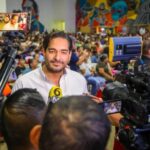Advierte Alcalde Carlos Peña Ortiz riesgo en el río Bravo por corrientes peligrosas