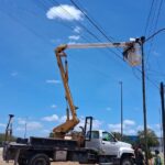 Alumbra Gobierno de Reynosa a Villa Florida y Rincón de las Flores