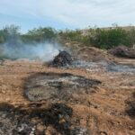 Actúa Vigilancia Ambiental por quema de residuos