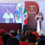 Arranca Américo Villarreal libramiento poniente y entrega obras hidráulicas y deportivas en El Mante