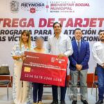 Entregó Carlos Peña Ortiz apoyos económicos a familias reynosenses con personas desaparecidas