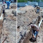 Inicia COMAPA rehabilitación de drenaje sanitario en Jarachina Sur