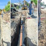 Inició COMAPA rehabilitación de drenaje sanitario en Fuentes Sección Lomas
