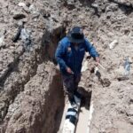 Reparó COMAPA fuga de agua potable en colonia Granjas Económicas