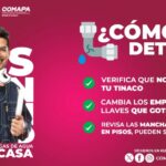 COMAPA de Reynosa invita a la ciudadanía a detectar y reparar fugas de agua en el hogar
