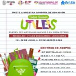 Invita Alcalde Carlos Peña Ortiz a campaña de donación «Todos Somos Útiles»