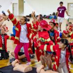 Imparte Gobierno de Carlos Peña Ortiz prácticas de primeros auxilios en campamento del IMD