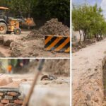 Confirmó Alcalde Carlos Peña Ortiz avance de obra sanitaria en la Burocrática