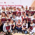 Entrega SEBIEN apoyos sociales en Nuevo Laredo