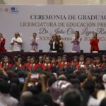 Gradúa a nueva generación de docentes de preescolar la Normal de Educadoras “Maestra Estefanía Castañeda”