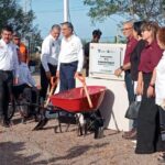 Gobierno de Américo coloca primera piedra de Estación Segura Parque Cultural “La Escondida” en Reynosa