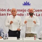 Firman la Secretaría de Recursos Hidráulicos y el Organismo de Cuenca Golfo Norte convenio para fortalecer la gestión de los Consejos de Cuenca