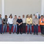 Supervisan avance de la Estación Cuarentenaria Estatal «La Gloria»