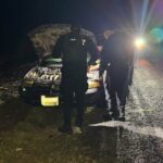 Guardia Estatal brinda apoyo a familia en la Carretera Villa de Casas-Soto la Marina