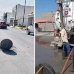 Fortalece COMAPA funcionamiento del drenaje sanitario en la colonia Vista Hermosa