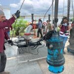 Reemplaza COMAPA bombas sumergibles en EBAR no. 30 de la colonia Fuentes Coloniales