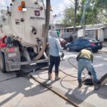 Atendió COMAPA sondeo de drenaje sanitario en diversos sectores de Reynosa