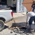Da seguimiento COMAPA a reportes de fugas de agua potable en diferentes sectores