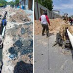 Trabaja COMAPA en rehabilitación de drenajes sanitarios en diferentes puntos de Reynosa