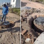 Mejora COMAPA funcionamiento de la red de drenaje sanitario en Residencial del Valle