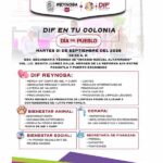 Realizará DIF-Reynosa brigada en la colonia Benito Juárez