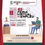 Invita Carlos Peña Ortiz a participar en la 65.a Feria Virtual del Empleo