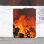 FGR LLEVA A CABO INCINERACIÓN DE MÁS DE TRES TONELADAS 448 KILOGRAMOS DE NARCÓTICOS DECOMISADOS EN LA ZONA NORESTE