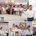Festejaron Alcalde Carlos Peña Ortiz y la Senadora Maki Esther Ortiz Domínguez 63 Aniversario de Sindicato con los trabajadores del Ayuntamiento
