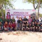 SE SUMA GOBIERNO DE CARMEN LILIA CANTUROSAS A JORNADA NACIONAL DE REFORESTACIÓN