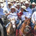 Senadora Olga Sosa participa en la Cabalgata de la unidad en Tamaulipas; manifiesta respaldo al gobernador Américo Villarreal