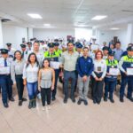 Reconoció Alcalde Carlos Peña Ortiz a Policías Viales capacitados por la CMIC